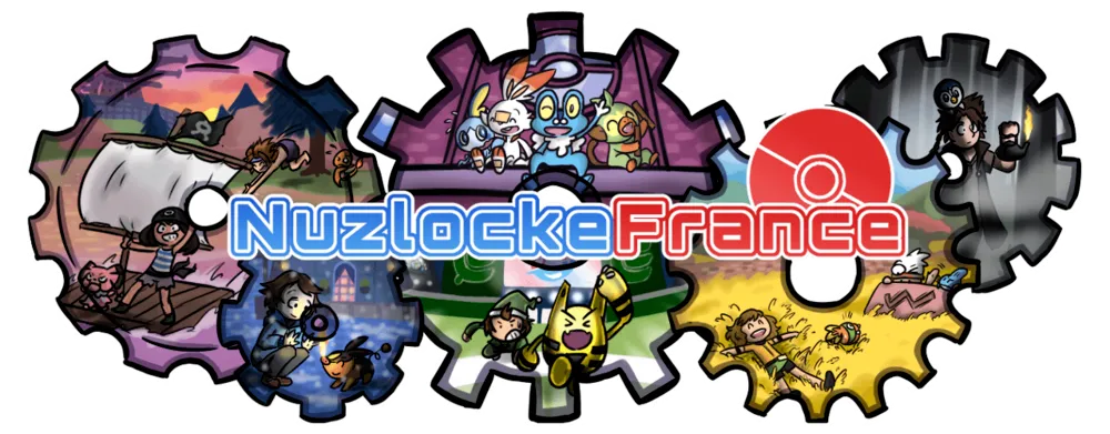 Bannière de Nuzlocke France réalisée par Bubuyog