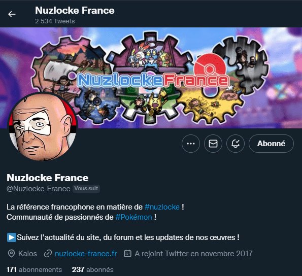 Twitter de Nuzlocke France