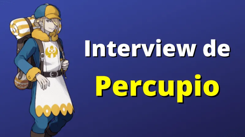 Interview de Percupio de Pokémon Légendes : Arceus.
