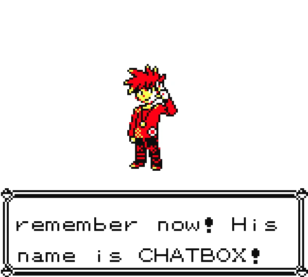 Le rival s'appelle "Chatbox".